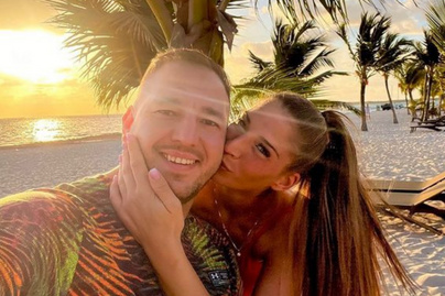 Curtis párja észbontóan dögös bikiniben: a kosárlabdázó Judittal Dominikán nyaralnak