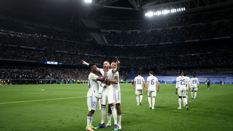 A Real Madrid megint a sírból jött vissza, és újra BL-döntőbe jutott!