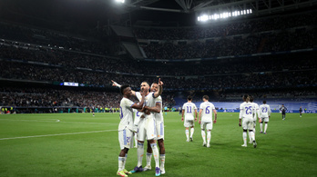A Real Madrid megint a sírból jött vissza, és újra BL-döntőbe jutott!