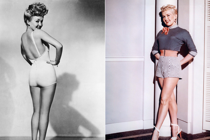 A '40-es évek szexszimbóluma formás lábairól lett híres - A gyönyörű Betty Grable Hollywood igazi ikonja volt
