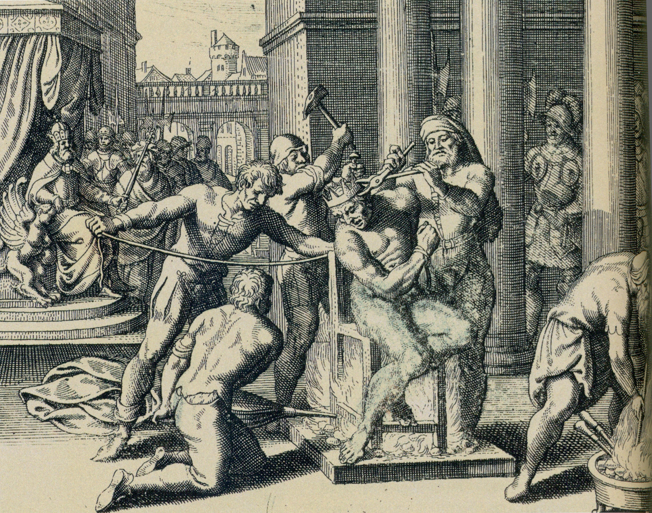 Merian - Execution of György Dózsa