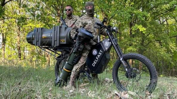 E-bike-okkal szállítják a páncéltörőket az ukránok