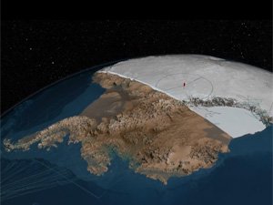Így néz ki az Antarktisz hó nélkül