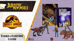 Jurassic Newsworld: Új, Mattel figurák a főszereplőkről