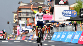 Cseh szakaszgyőzelem a Giro 16. szakaszán