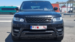 13 milliós Range Rovert tartóztattak fel a magyar határon