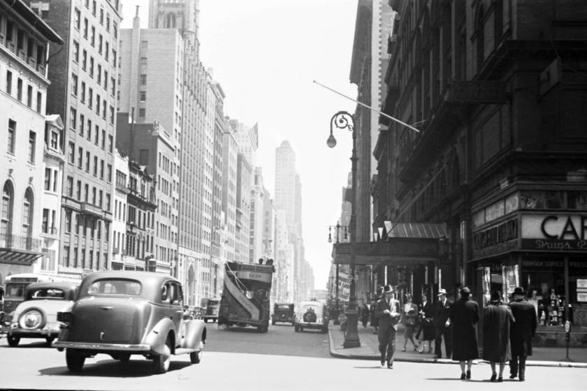 Milyen volt a Wall Street száz éve? Hangulatos képeken a századfordulós életérzés New Yorkban