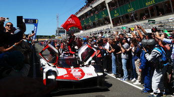 Ismét Toyota-győzelem a Le Mans-i 24 órás autóversenyen