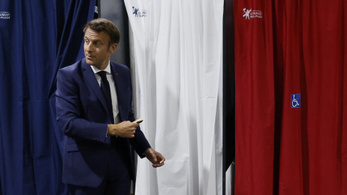 Macron pártja és a baloldal holtversenyben áll az élen az első forduló után