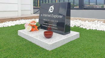 Valaki megcsinálta az Internet Explorer sírkövét