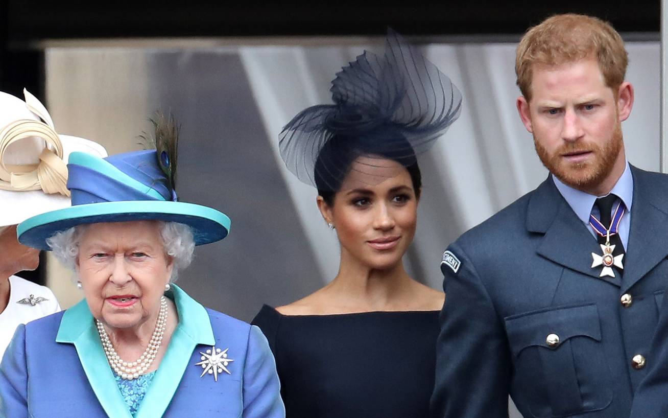 Erzsébet királynő és Harry herceg családjának találkozója