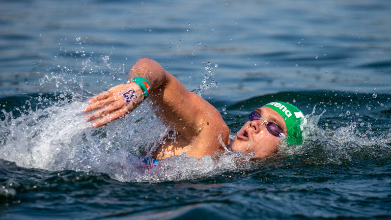 Aranyérmet nyert a magyar váltó a nyílt vízi úszóvilágkupán