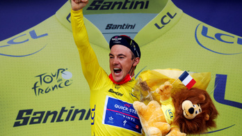 Meglepetés a Tour első szakaszán, Lampaert a sárga trikós