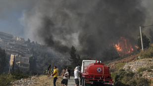 Hat európai országból kap segítséget Görögország az erdőtüzek elleni küzdelemhez
