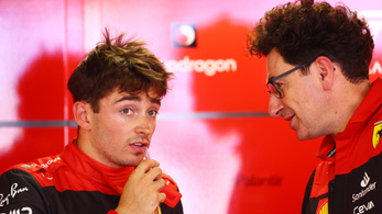 Leclerc elárulta, mit mondott neki Binotto a Brit Nagydíj után