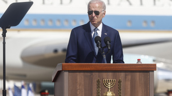 Izraelben kezdte meg közel-keleti körútját az amerikai elnök