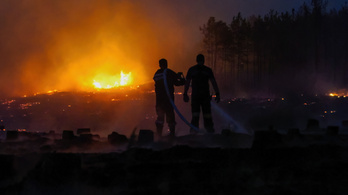 Már halálos áldozata is van a Soltszentimre közelében pusztító tűznek