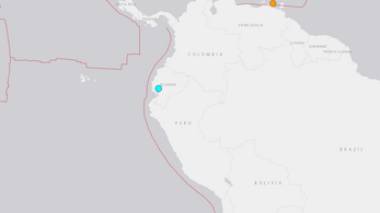 Földrengés rázta meg Ecuador partvidékét, halálos áldozat is van