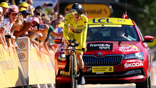 A végső siker kapujában áll a dán kerékpáros a Tour de France-on