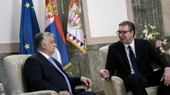 A szerb elnökkel tárgyalt Orbán Viktor