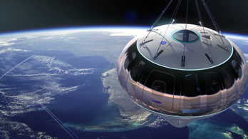 Luxusballon utazik az űrig