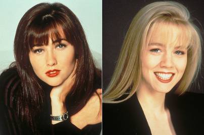 A Beverly Hills 90210-ben legjobb barátnőket játszottak: a valóságban volt, hogy majdnem kikaparták egymás szemét