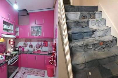 8 eset, ami bebizonyítja, hogy nem mindenki tud lakást dekorálni - A Barbie-konyha nem is a legdurvább