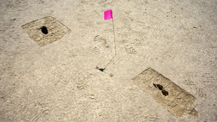 Őskori lábnyomokat találtak a utahi sivatagban