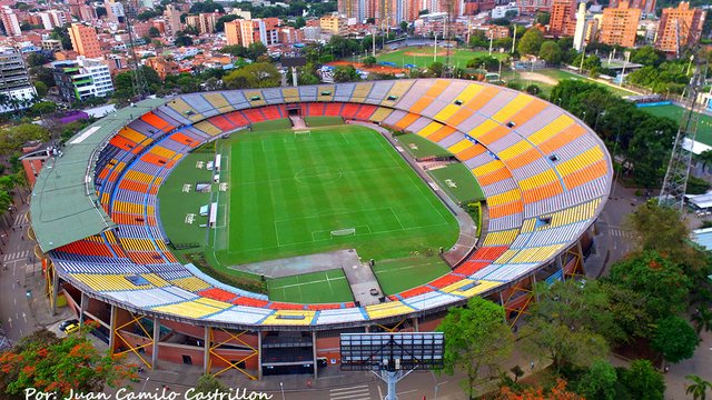 Kolumbia leghíresebb stadionjai - Estadio Atanasio Girardot
