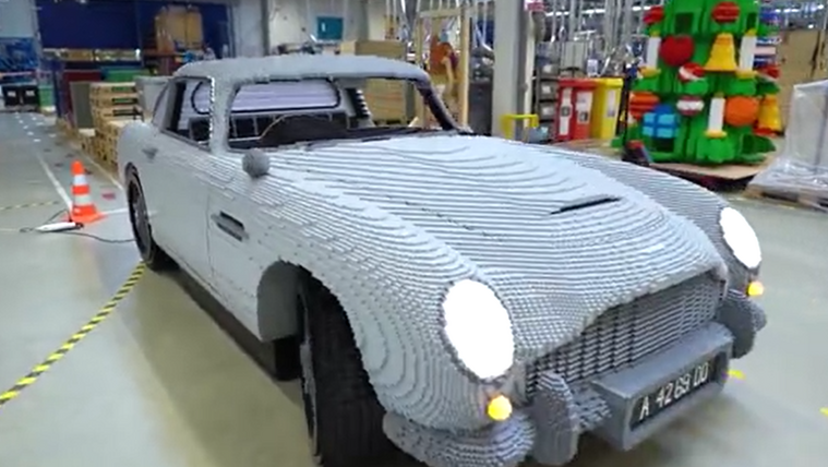 Egytonnás, James Bond-féle DB5-öt épített a Lego
