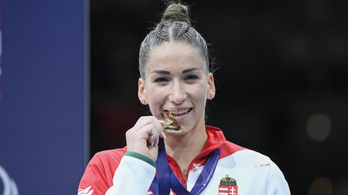 Kovács Zsófia aranyérmes lett ugrásban a müncheni tornász-Európa-bajnokságon