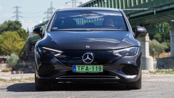 Teszt: Mercedes EQE 350+ - 2022.
