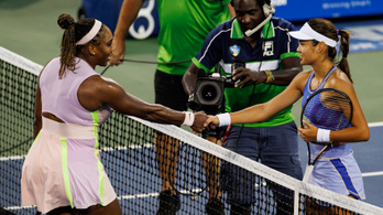 A US Open fiatal címvédője kiütötte Serena Williamst