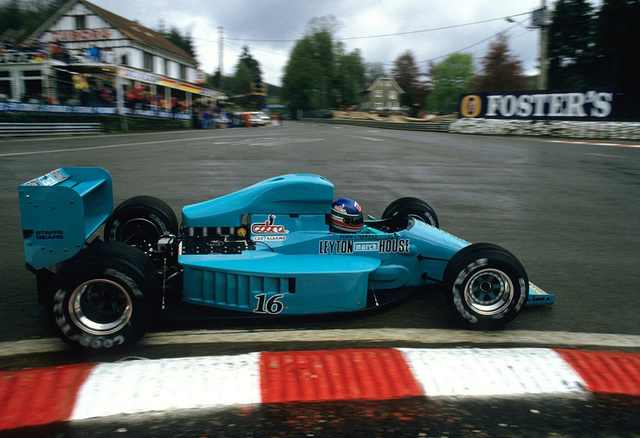 1987, Spa-Francorchamps. Capelli a gyönyörű March 871-essel