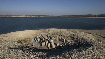 A szárazság miatt a spanyol Stonehenge is előbukkant