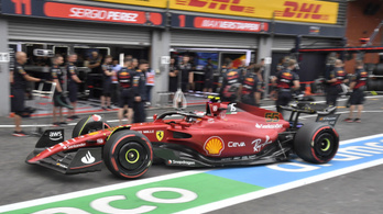 Verstappen nyerte az időmérőt, de Sainz indul az élről a Belga Nagydíjon