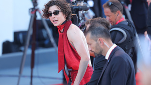 Timothée Chalamet félmeztelenül parádézott a Velencei Filmfesztiválon