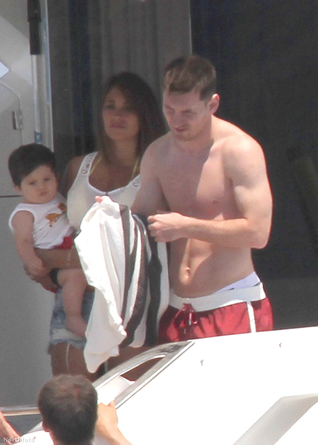 Lionel Messi családjával Formenterán