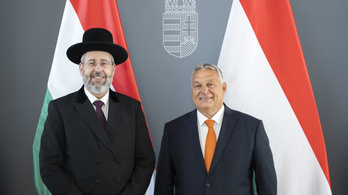 Orbán Viktor az izraeli főrabbit látta vendégül