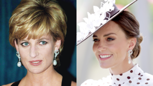 Így fest Katalin hercegné Diana ékszereiben