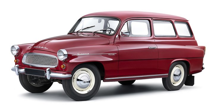 Az Octavia márkanév története persze 1959-ben indult, a kombit pedig 1961-ben mutatta be Csehszlovákia.