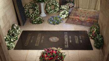 Megérkezett az első fotó II. Erzsébet királynő sírjáról