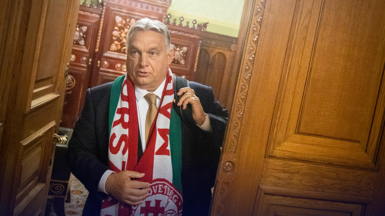 Orbán Viktor már futball-lázban ég, így várja az olaszok elleni mérkőzést