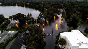 Aligátorokat sodor az árvíz a világ leghalálosabb hurrikánjában
