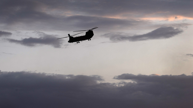 Amerikai helikopterek hajtottak végre egy hadműveletet Szíriában