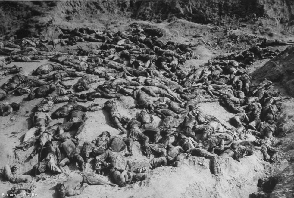 Kivégzett hadifogyok a taejoni csata után. Az ütközetet a majd másfélszeres túlerőben levő északiak nyerték, 2500 dél-koreai és amerikai katonát ejtettek foglyul.