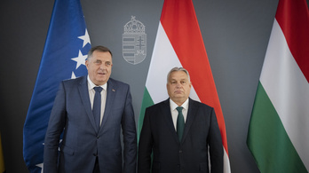 A boszniai szerbek vezetőjét fogadta Orbán Viktor a Karmelita kolostorban
