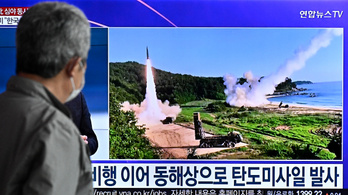 Észak-Korea ismét rakétákat indított a Japán-tenger irányába