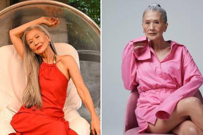 A 71 éves modell maga a kifinomult szépség és elegancia - Fürdőruhában is büszkén mutatja meg magát Rosa Saito