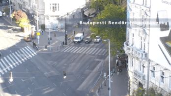 Ismét bevetésen egy rendőrségi drón, ezúttal Budapesten